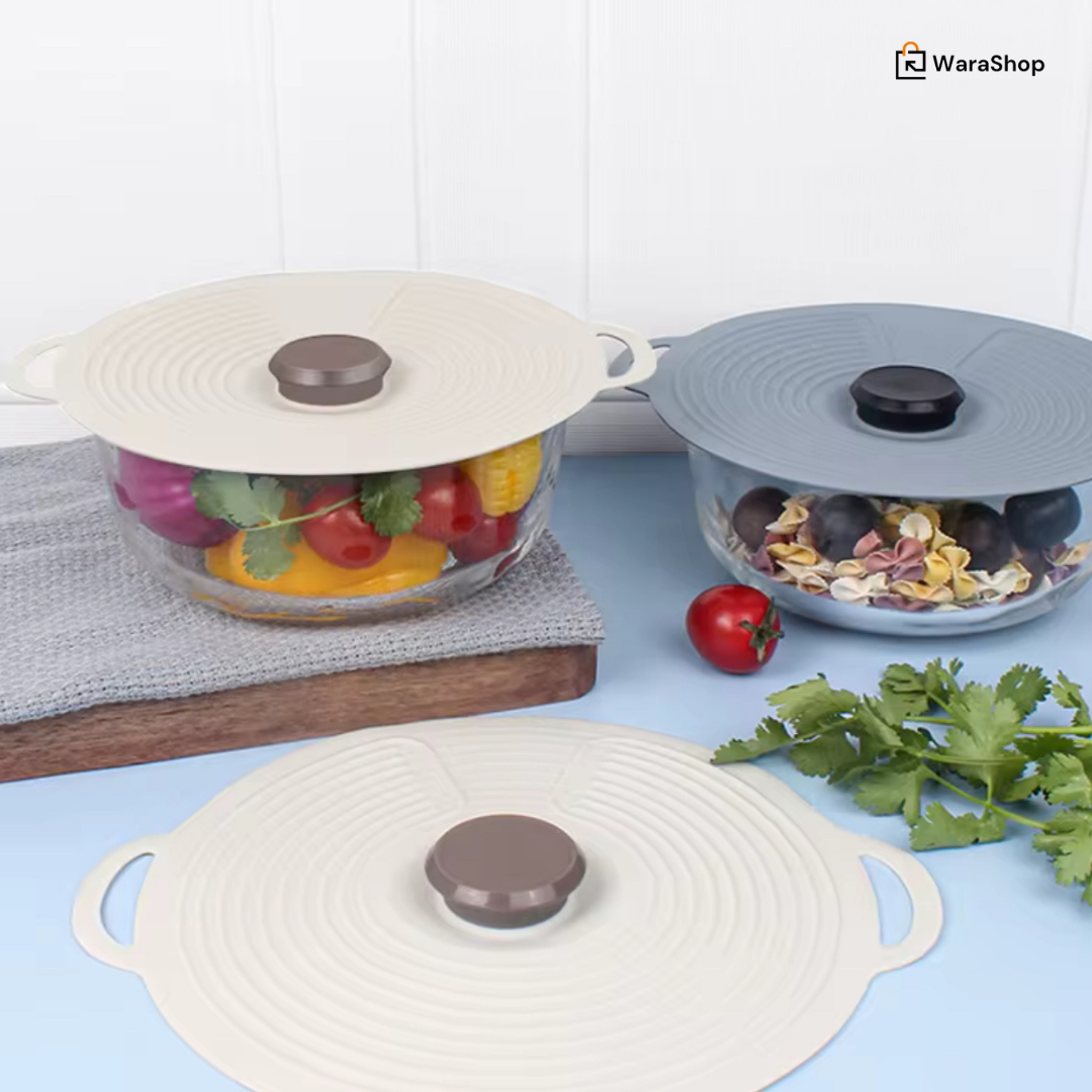 Couvercles Universels en Silicone – Polyvalence & Étanchéité Intelligente