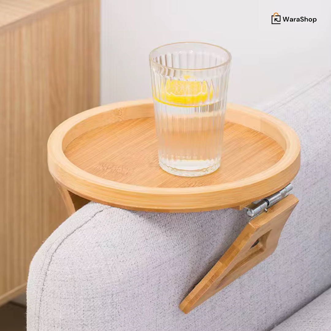 Table à Clipser en bois | Gain de Place, Elegant & Ultra Pratique et Design Naturel