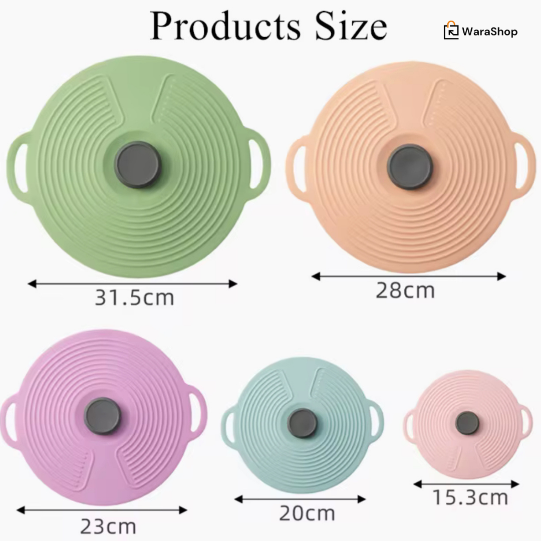 Couvercles Universels en Silicone – Polyvalence & Étanchéité Intelligente