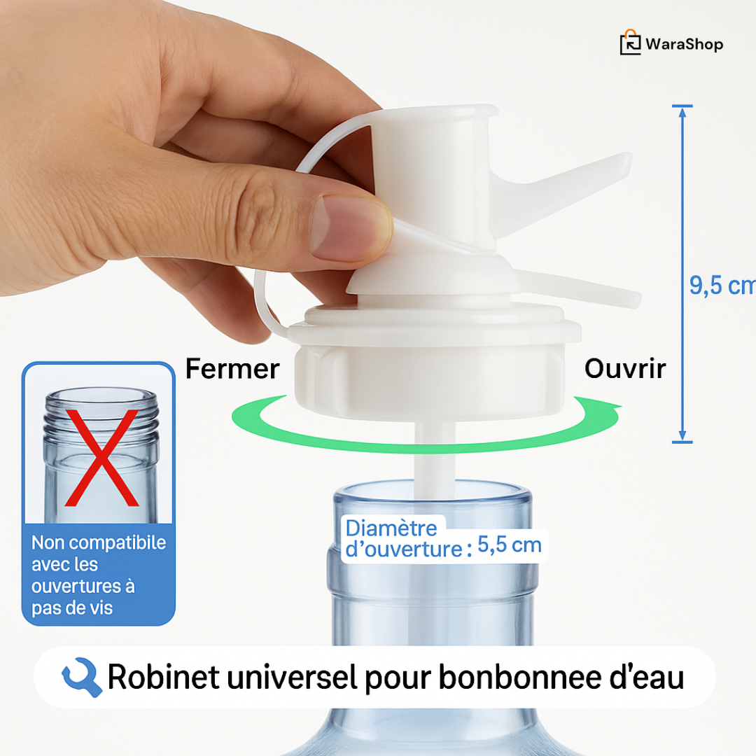đ§Support pour Bonbonne dâEau (Robinet Offert !) â Stable, Pratique et RĂ©sistant