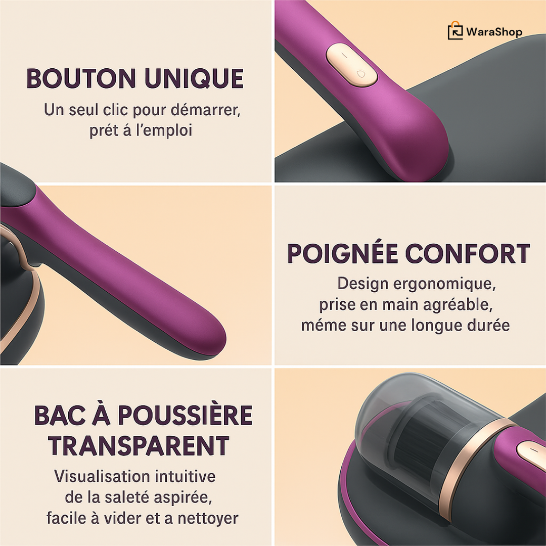 Le Nettoyeur Anti-Acariens UV qui Change la Vie