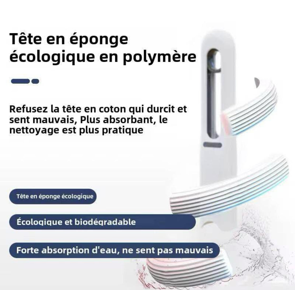 đ§œ Nettoyeur Multi-Surfaces Pliable â Efficace, Compact et RĂ©utilisable