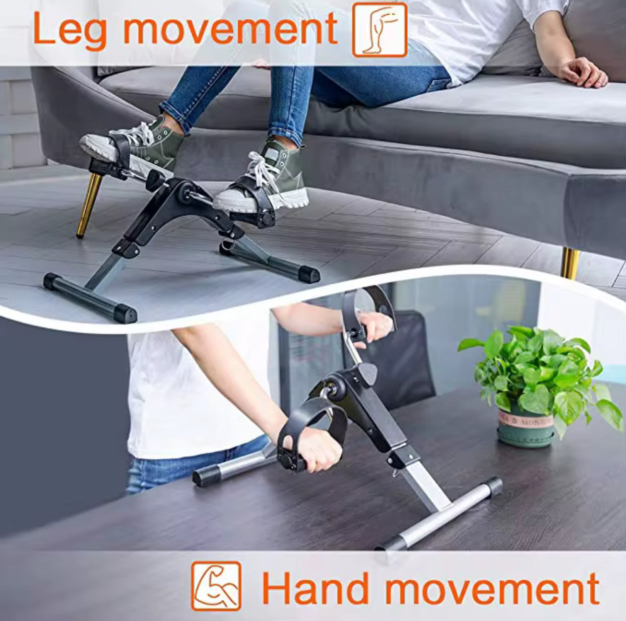 đŽââïž Mini VĂ©lo dâAppartement Pliable â Pour les Pieds & les Mains