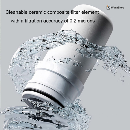 Filtre Premium à Eau Haute Précision – Purificateur Céramique 7 Étapes | Éco-Responsable & Réutilisable
