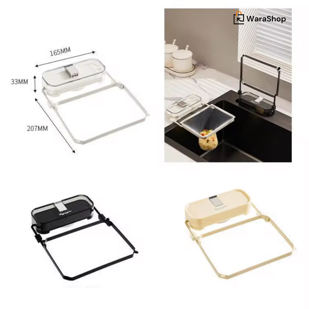 Support de Filtre d'Évier à Ventouse + 50 filets de rechange OFFERT !
