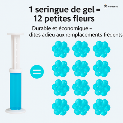 Gel Nettoyant et Désodorisant WC - Fraîcheur et Propreté à Chaque Chasse d'Eau !