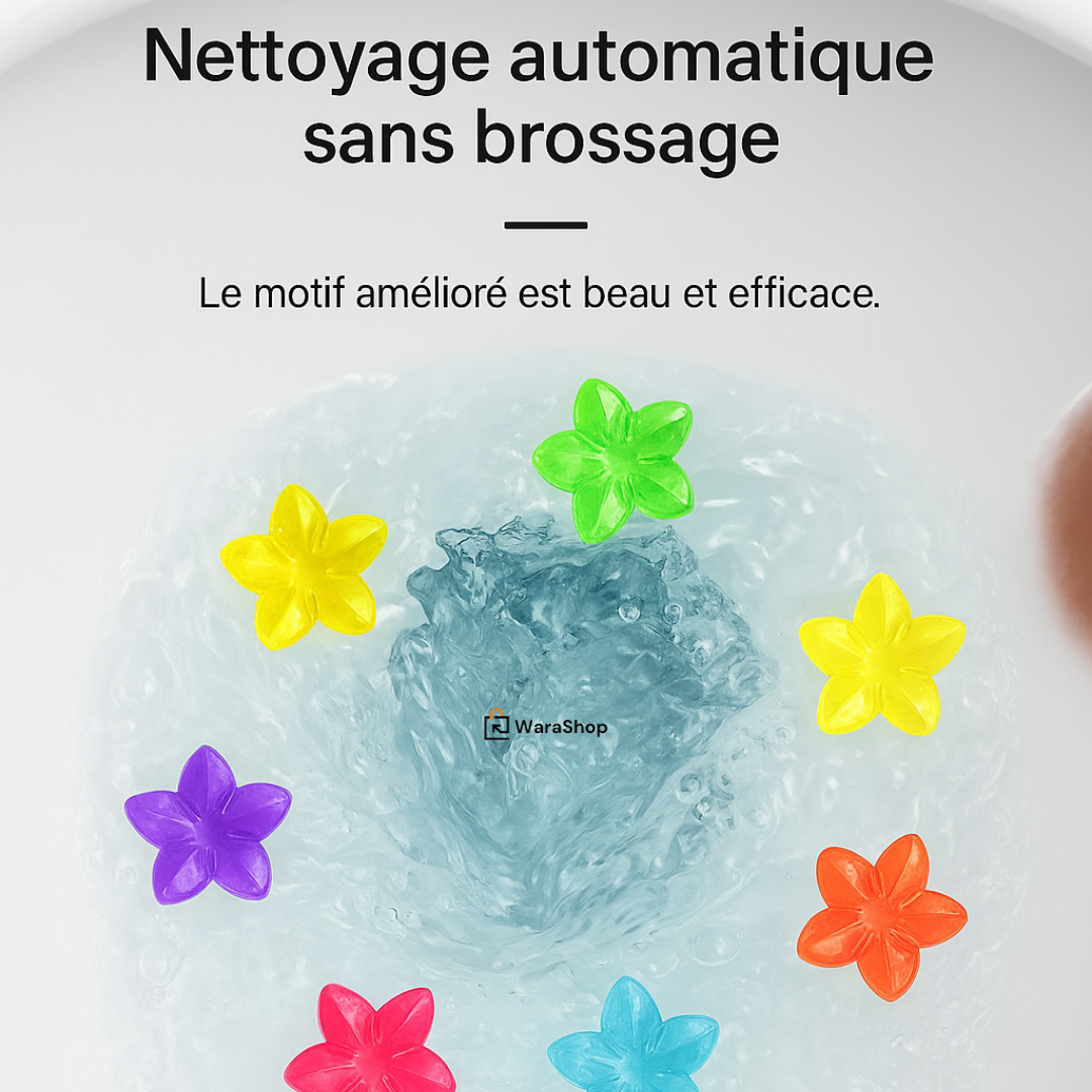 Gel Nettoyant et Désodorisant WC - Fraîcheur et Propreté à Chaque Chasse d'Eau !