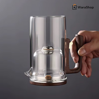 Théière en verre avec infuseur – L'élégance au service de vos infusions et de votre café ! ☕🍃