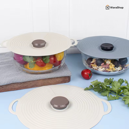 Couvercles Universels en Silicone – Polyvalence & Étanchéité Intelligente