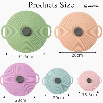 Couvercles Universels en Silicone – Polyvalence & Étanchéité Intelligente