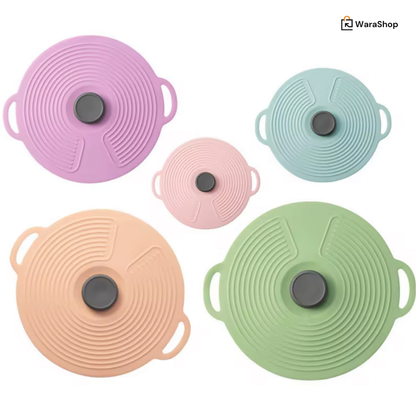 Couvercles Universels en Silicone – Polyvalence & Étanchéité Intelligente