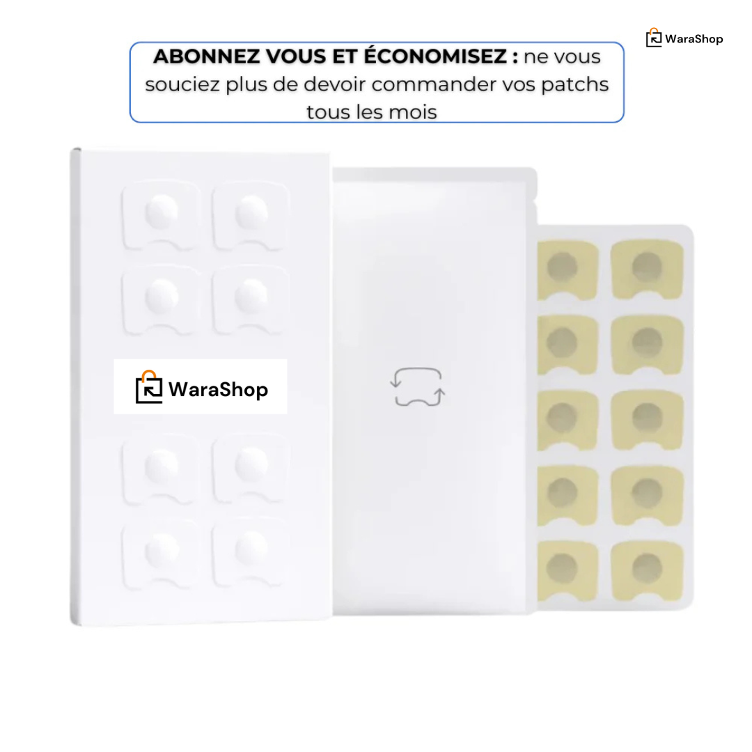 🌟 Patchs Adhésifs Magnétiques pour Bande Nasale 🌟