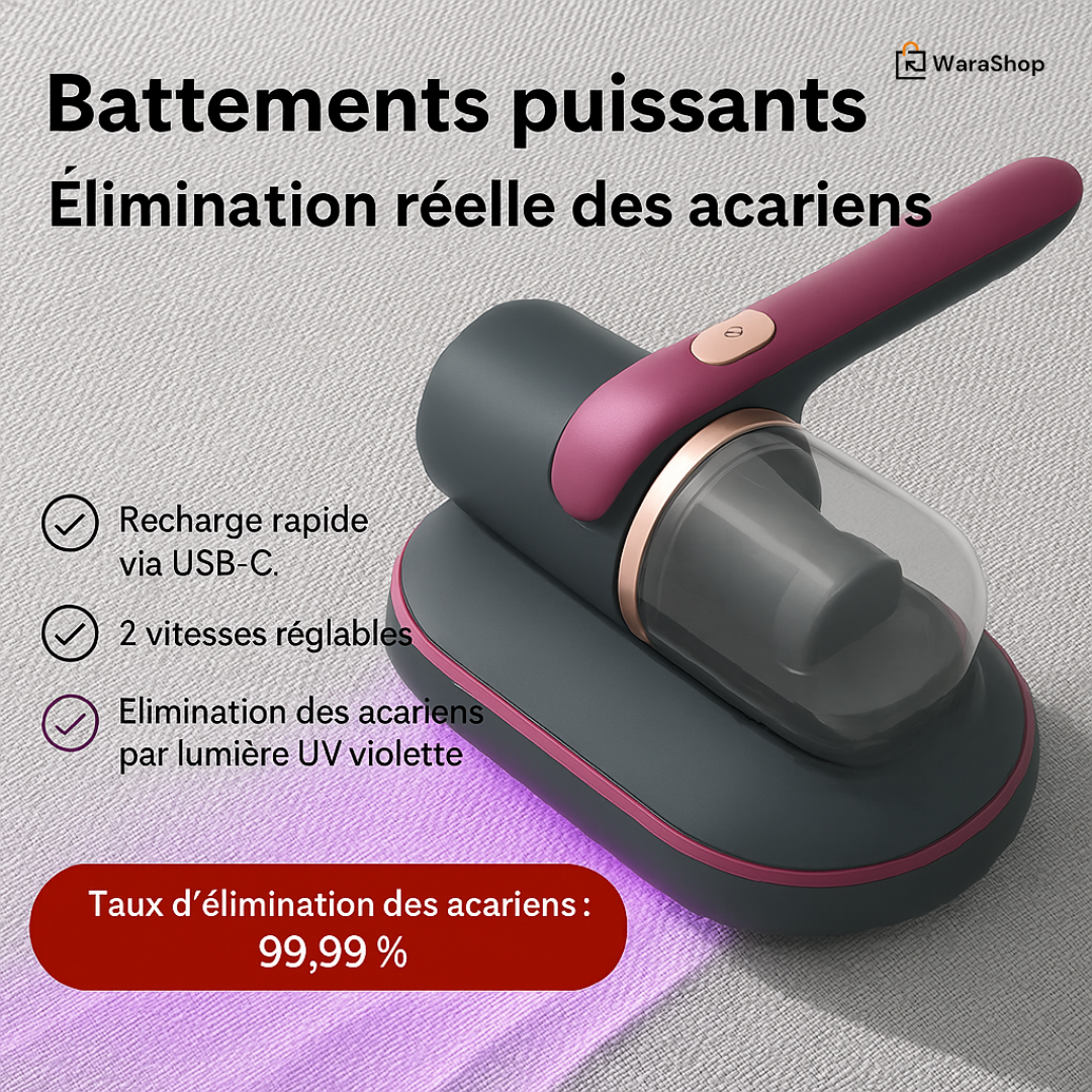 Le Nettoyeur Anti-Acariens UV qui Change la Vie