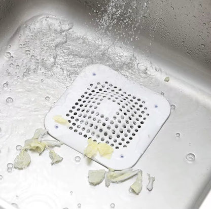 Filtre Anti-Obstruction Réutilisable – Évier, Douche, Lavabo