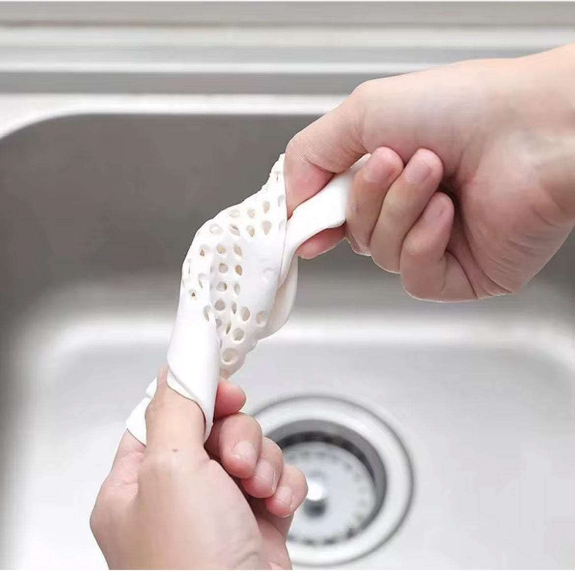 Filtre Anti-Obstruction Réutilisable – Évier, Douche, Lavabo