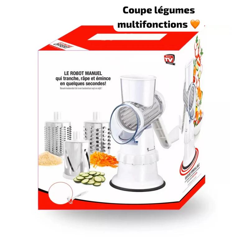 Coupe-légumes multifonctions : La solution idéale pour une cuisine rapide et efficace !