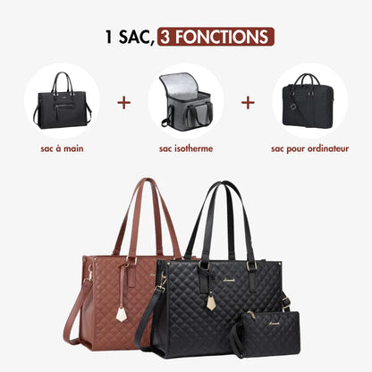 Sac à Bandoulière Multifonction - Parfait pour le Travail ou l’École