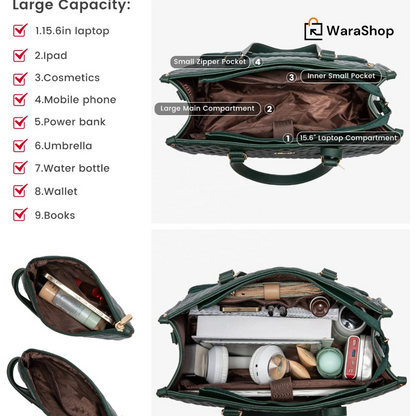 Sac à Bandoulière Multifonction - Parfait pour le Travail ou l’École